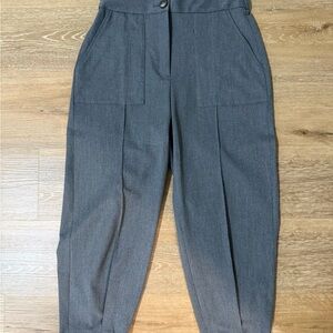 Zara Gray Women's Ankle Pants